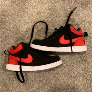 Toddler Nike Court Borough Mids 9c